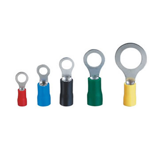 Circular nylon pre-insulating terminal