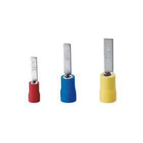 Pre-shaped insulating film end