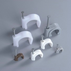 circle cable clip